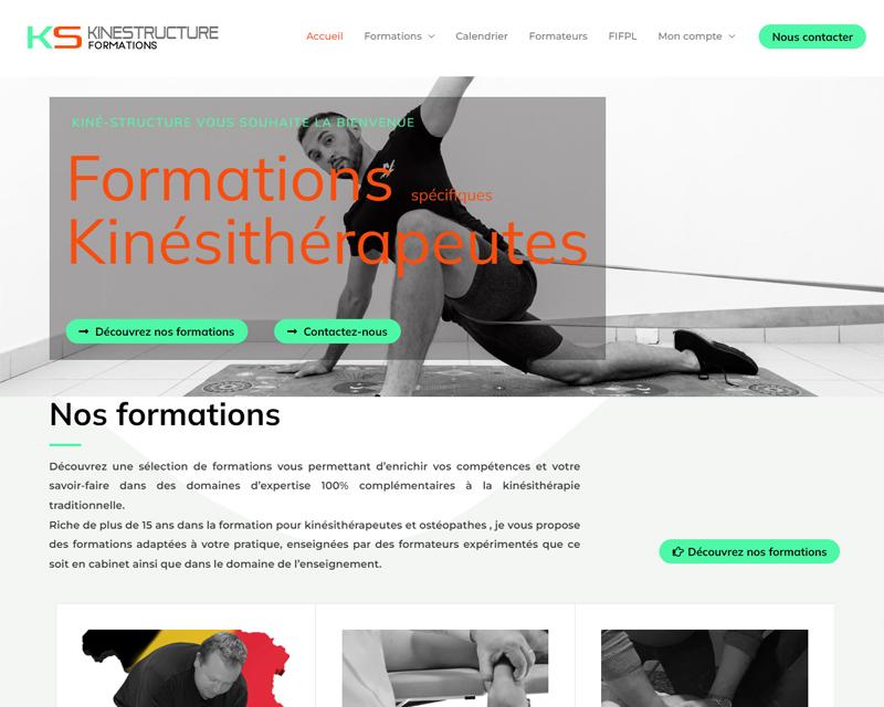 Conception site web pour kinésithérapeute